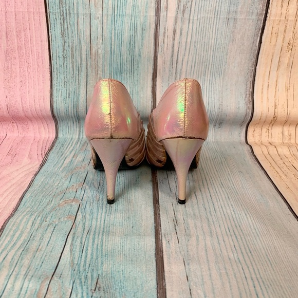Cute vintage pink heels size 6 - Picture 8 of 12